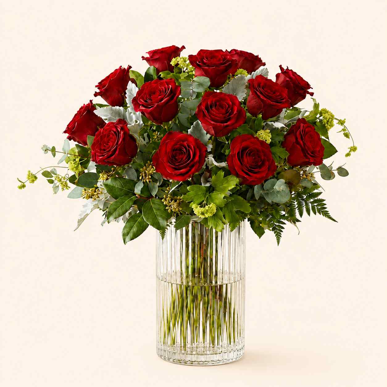 Red Rose Elegance — Floranza Toronto